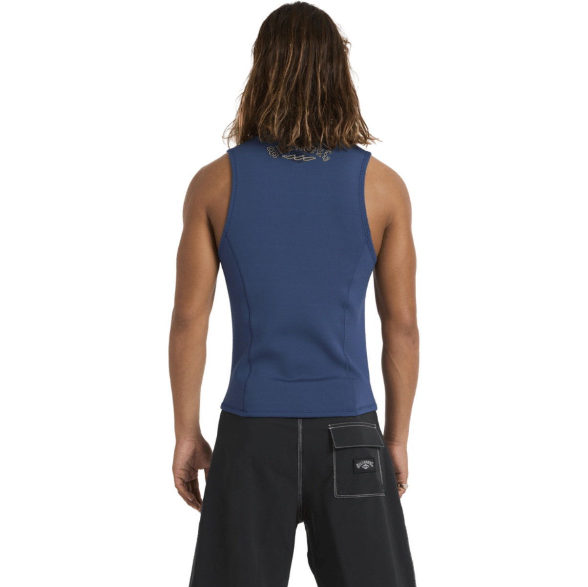 2026 Billabong Mens Absolute Natural 1mm Reversible Vest ABYW000104 - Dark Denim